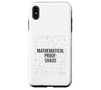 Mathematical Proof Chaos Funny Math Humor Equations Case for iPhone XS Max