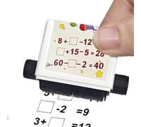 Mathematical Roller Stamp Tool Exercises Sum