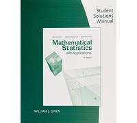 Mathematical Statistics with Applications: Student Solutions Manual
