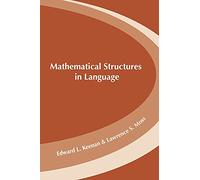 Mathematical Structures in Languages (Lecture Notes)