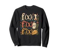 Mathematician joke dissipation of the cow milk cheese math Sweatshirt