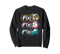 Mathematician joke dissipation of the cow milk cheese math Sweatshirt