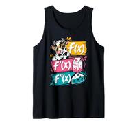 Mathematician Joke Dissipation of the Cow Milk Cheese Math Tank Top
