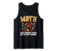 Mathematician Math Teacher Mathematics Imaginary Friends Tank Top