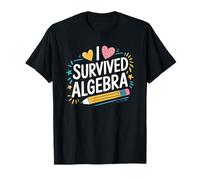 Mathematician Math Teaching Team, I Survived Algebra T-Shirt