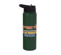 Mathematician Mathematics Geometry Math Teacher Stainless Steel Insulated Water Bottle