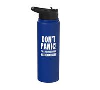 Mathematician Stainless Steel Insulated Water Bottle