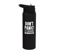 Mathematician Stainless Steel Insulated Water Bottle