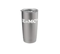 Mathematicians Logic E=MC2 Relativity Science Physics e mc2 Stainless Steel Insulated Tumbler