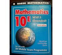 Mathematics 10 Extended (MYP 5 E) (Mathematics for the International Student)