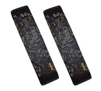 Mathematics And Physics Car Seat Belt Cover Soft Comfortable Shoulder Seatbelt Pads Cover Seat Belt Pad for Suitable for Car Interior Accessorie
