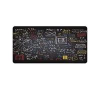 Mathematics and Physics Desk Pad with Non-Slip Waterproof Rubber Base Large Extended Gaming Mouse Pad 32.6x11.8 Inch Large Mouse Pads Desk Mat for Desktop Office Home Laptop Blotter