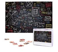 mathematics and physics Puzzles 1000 Pieces Personalized Jigsaw Puzzles Photos Puzzle for Adults Challenging Picture Puzzle with storage bag Puzzles for Men Women Home Decor (10.2" x 15")