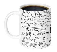 Mathematics Coffee Mug - Science Formula Cup, NERDYs Math Lover Drinkware, Educational Teacher Coffee Cup | Sarcastic Inspirational Gift for Coworkers Friends Professors Students Classroom