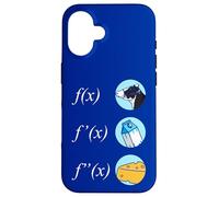 Mathematics Cowculating Derivations Funny Cow Milk Cheese Case for iPhone 16