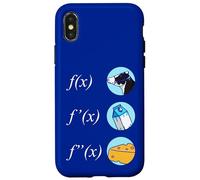 Mathematics Cowculating Derivations Funny Cow Milk Cheese Case for iPhone X/XS