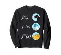 Mathematics Cowculating Derivations Funny Cow Milk Cheese Sweatshirt