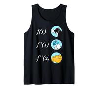 Mathematics Cowculating Derivations Funny Cow Milk Cheese Tank Top