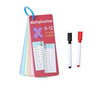 Mathematics Education Cards Math Facts Flashcards Multiplication Practice Addition Kids Educational Tool