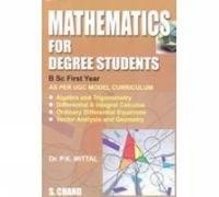 Mathematics For Degree Students For B.Sc. 1St Year
