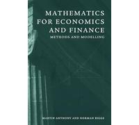 Mathematics for Economics and Finance
