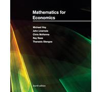 Mathematics for Economics, fourth edition