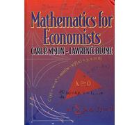 Mathematics for Economists