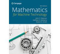 Mathematics for Machine Technology