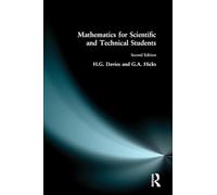 Mathematics for Scientific and Technical Students
