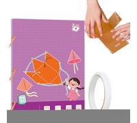 Mathematics Geometry Book - 3D Geometry Learning Toy with 9/12/15 Bodies, Interactive Educational Game for Students, Teenagers, Homeschool, Beginners, Preschool Children, Travel, Group Work