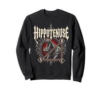 Mathematics Hippotenuse Math Pythagorean Theorem Geometry Sweatshirt