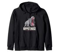 Mathematics Hippotenuse Math Pythagorean Theorem Geometry Zip Hoodie
