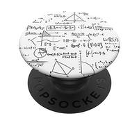 Mathematics Maths Equations and Formulas for Mathematician PopSockets PopGrip: Swappable Grip for Phones & Tablets