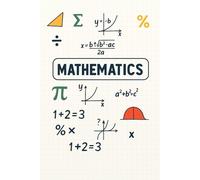 Mathematics Notebook - Grid Ruled: 110 Pages | A4 Size | Perfect for Equations, Graphs & Math Practice