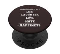Mathematics of Life Complex Equation Formula Math Lover Fun PopSockets Adhesive PopGrip