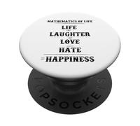 Mathematics of Life Complex Equation Formula Math Lover Fun PopSockets Adhesive PopGrip