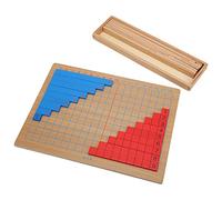 Mathematics Toy Familiar with Numbers, Wooden Addition and Subtraction Board Educational Toy for Kids, Made of Beech Wood with High Temperature Heat Transfer Pattern, Play and