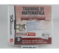 Mathematics Training Nintendo DS 2DS 3DS PAL - Original New Sealed