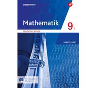 Mathematik - Ausgabe 2016 für Realschulen in Bayern: Arbeitsheft 9 W (Broschüre)