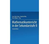 Mathematikunterricht in der Sekundarstufe II: Band 1 by Uwe-Peter Tietze (German