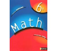 Mathématiques 6e 2005 Domino: Programme 2005