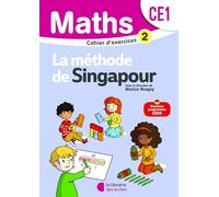 Mathématiques CE1 (2025) - Méthode de Singapour - Cahier d'exercices 2