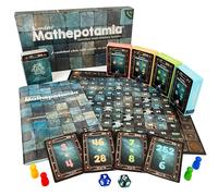 Mathepotamia Maths Game: Times Tables & Mental Arithmetic Practice with 4 Levels and 7 Modes for Ages 5-9 | Educational Board Game for Primary School | Gift Idea