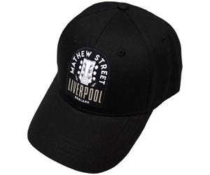 Mathew Street Liverpool Guitar Logo Baseball Cap