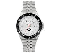 Mathey-Tissot Men's Expedition MTWG7001101 Swiss Quartz Watch, Dark Silver, 22 mm, Expedition Collection Three Hand Date Watch