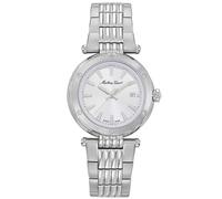 Mathey Tissot Women's Neptune Watch Silver Dial - D912AI, Silver, Modern