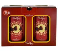 Mathez Cocoa Dusted French Truffles 2 x 500g Tins - Authentic French Chocolate Ganache Truffles - Made Without Palm Oil - Premium Quality - Perfect Luxury Gift - 1kg Total