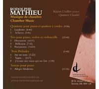 MATHIEU / COLIER - RODOLPHE MATHIEU - CD - M3z
