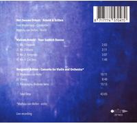 MATHIEU VAN BELLEN - ARNOLD & BENJAMIN BRITTEN NEW CD