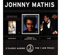 Mathis, Johnny - 3 Pak: Heavenly / Greatest Hits of Love / Live